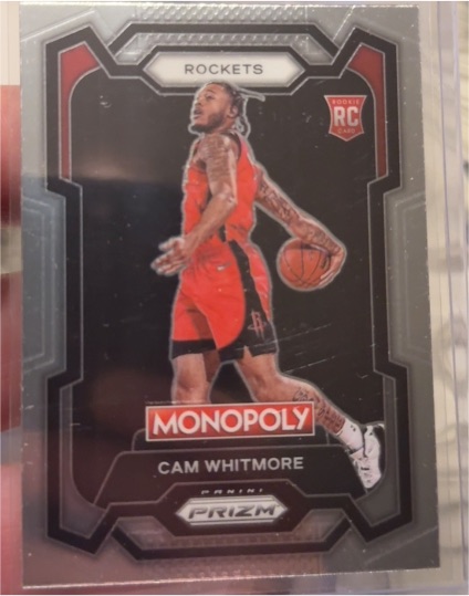 2023-24 Panini Prizm Monopoly #31 Cam Whitmore — front