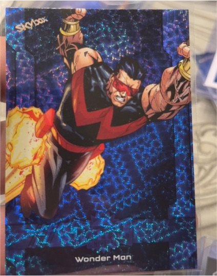 2024 SkyBox Marvel Metal Universe #112 Wonder Man — front