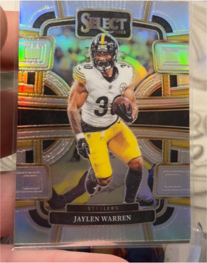2023 Panini Select Concourse #Jaylen Warren — front