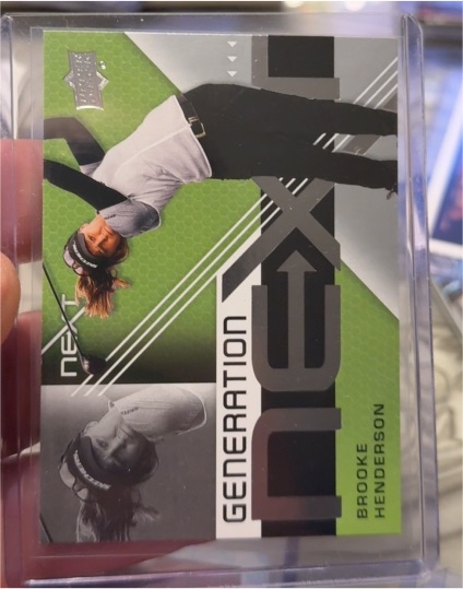 2024 Upper Deck Golf #GN-5 Brooke Henderson Generation Next — front
