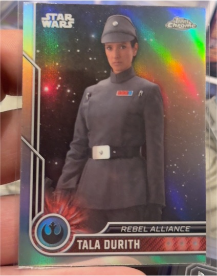 2023 Topps Chrome Star Wars #14 Tala Durith — front