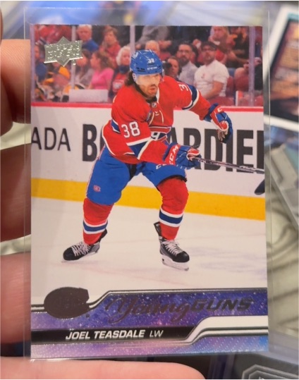 2023-24 Upper Deck Series 2 #459 Joel Teasdale Young Guns — front