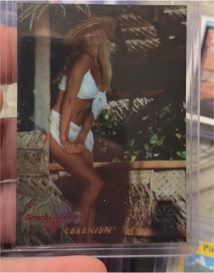 1997 Bench Warmer Chromium #2 Pamela Anderson — front