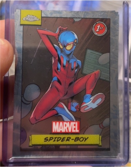 2024 Topps Chrome Marvel #40 Spider-Boy — front