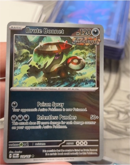 2024 Pokémon SV06: Twilight Masquerade #118 Brute Bonnet — front