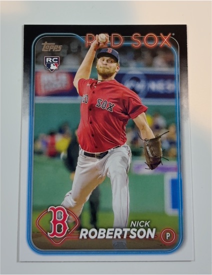 2024 Topps Series 1 #13 Nick Robertson — front