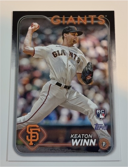 2024 Topps Series 1 #83 Keaton Winn — front