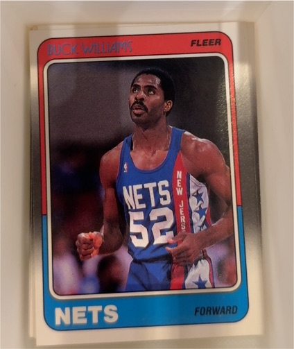 1988-89 Fleer #79 Buck Williams — front