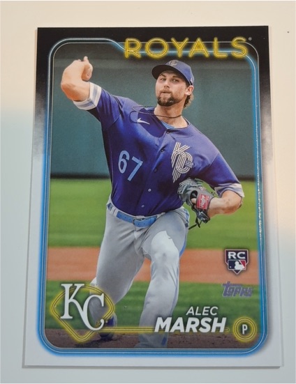 2024 Topps Series 1 #163 Alec Marsh — front