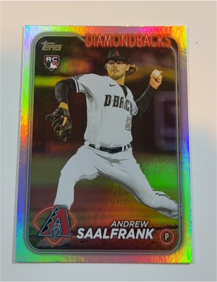 2024 Topps Chrome #178 Andrew Saalfrank — front