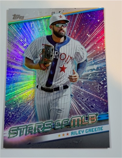2024 Topps Series 1 Stars of MLB #SMLB-5 Riley Greene — front