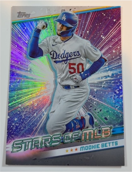 2024 Topps Stars of MLB #SMLB-9 Mookie Betts — front