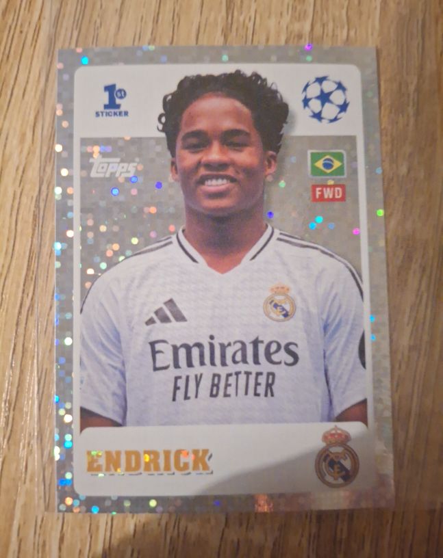 2024 Topps UEFA Champions League #243 Endrick — front