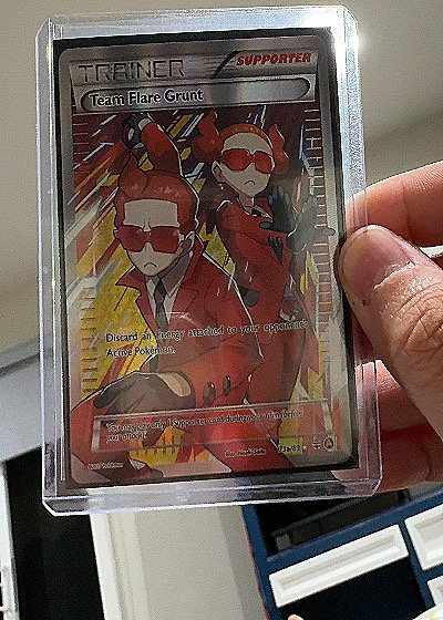 2017 Pokémon Generations #73a Team Flare Grunt — front