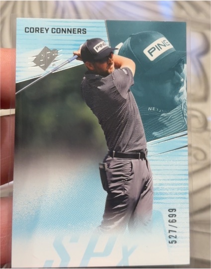 2024 Upper Deck Portfolio SPx #SPX29 Corey Conners — front