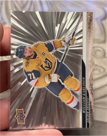 2024-25 Upper Deck Outburst William Karlsson — front