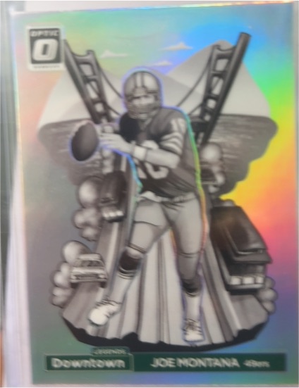 2024 Donruss Optic Downtown #Joe Montana — front