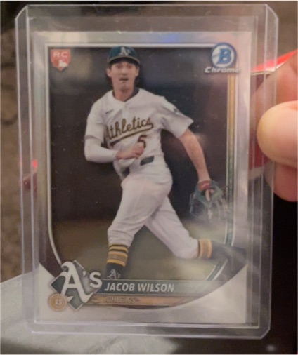 2025 Bowman Chrome #9 Jacob Wilson — front