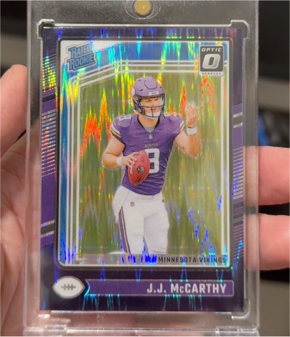 2024 Panini Donruss Optic #235 J.J. McCarthy — front