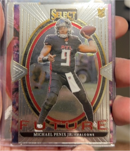 2024 Panini Select #16 Michael Penix Jr. Future Rookie — front