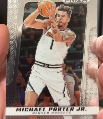 2018-19 Panini Prizm #1 Michael Porter Jr. — front