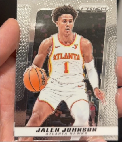 2024-25 Panini Prizm Deca #96 Jalen Johnson — front