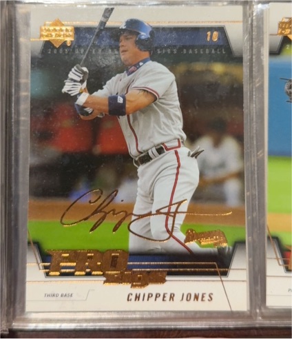 2006 Upper Deck #10 Chipper Jones — front