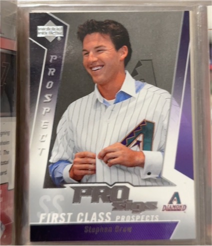 2005 Upper Deck Pro Sigs #96 Stephen Drew — front