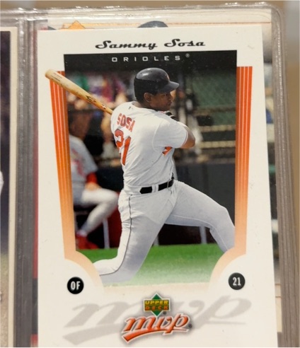 2005 Upper Deck MVP #79 Sammy Sosa — front
