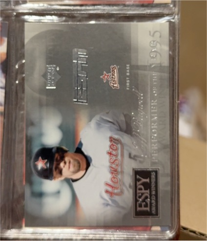 2005 Upper Deck ESPN ESPY Award Winners Astros Baseball Card #AW4 Jeff Bagwell — front