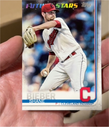 2019 Topps #271 Shane Bieber Future Stars — front