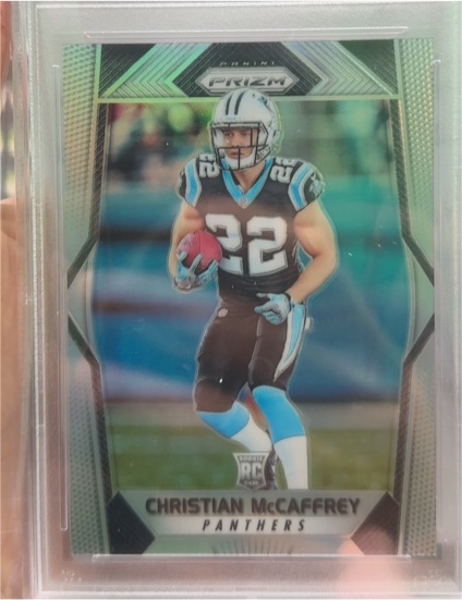 2017 Panini Prizm #249 Christian McCaffrey — front