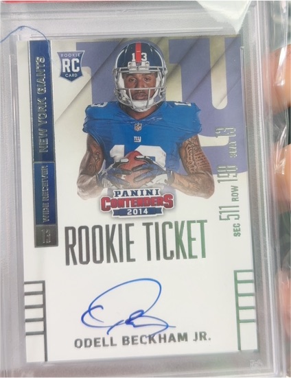 2014 Panini Contenders #13 Odell Beckham Jr. — front