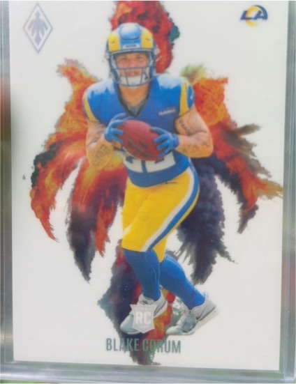 2024 Panini Phoenix Color Blast #CB-BC Blake Corum — front