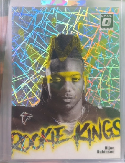 2023 Panini Donruss Optic Rookie Kings #13 Bijan Robinson — front