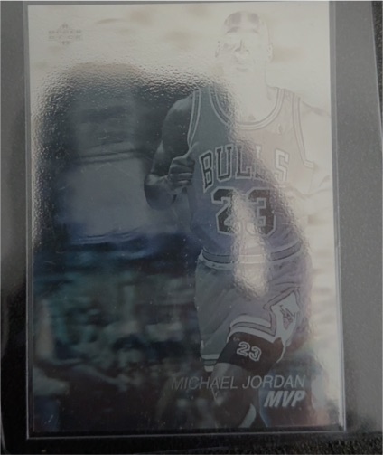 1991-92 Upper Deck #AW4 Michael Jordan MVP — front