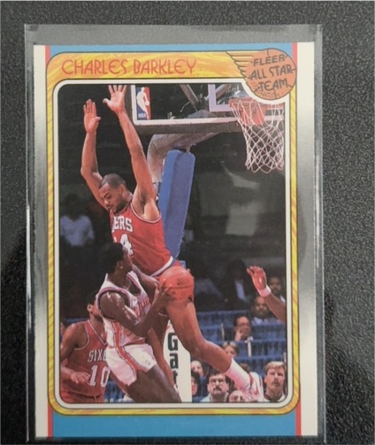 1988-89 Fleer #129 Charles Barkley — front