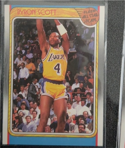 1988-89 Fleer #122 Byron Scott All-Star — front