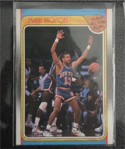 1988 Fleer #121 Mark Jackson — front