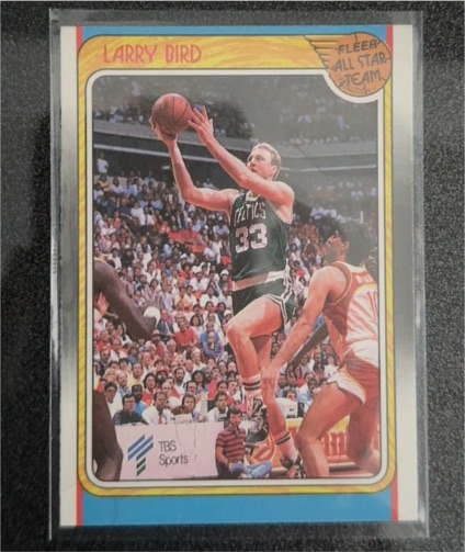 1988-89 Fleer #124 Larry Bird — front