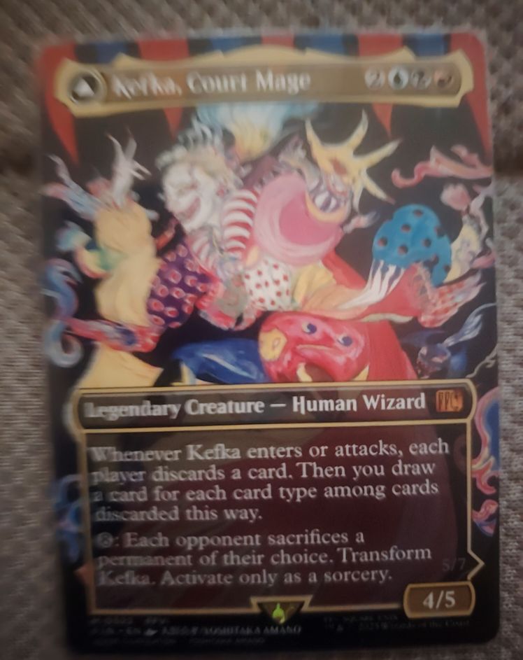 Kefka, Court Mage (Borderless) #322 — front