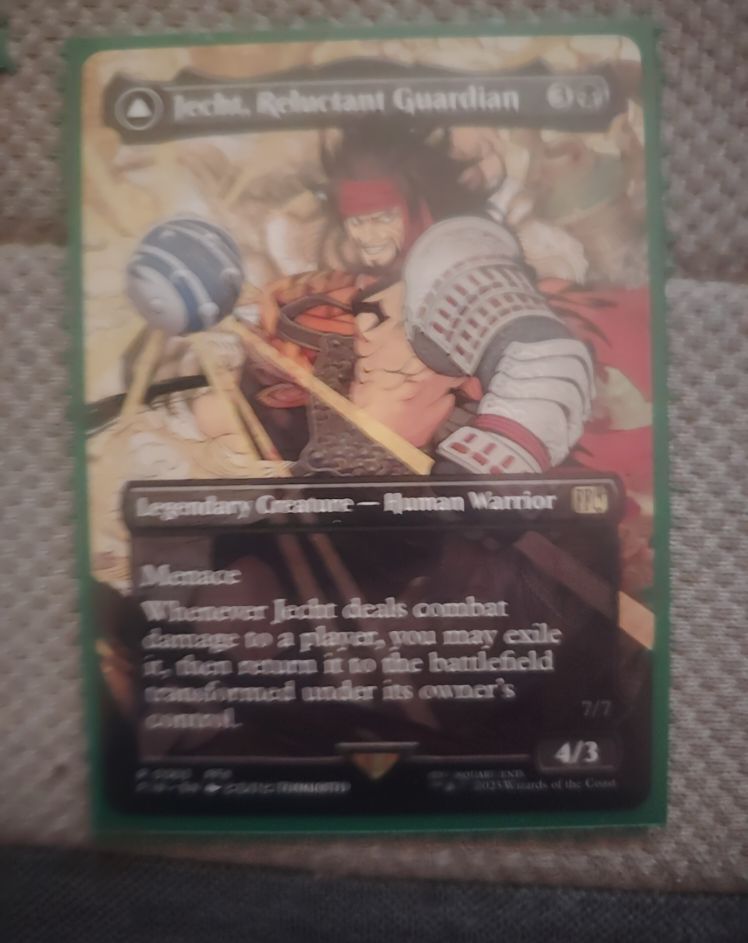 2023 MTG Universes Beyond Final Fantasy #0363 Jecht, Reluctant Guardian — front