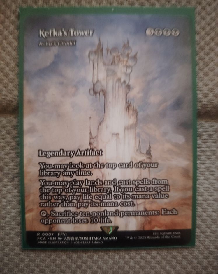 2025 Final Fantasy Through the Ages #0007 Kefka's Tower — front