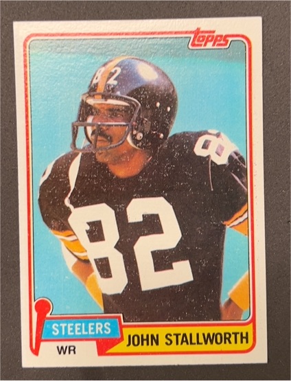 1981 Topps #476 John Stallworth — front