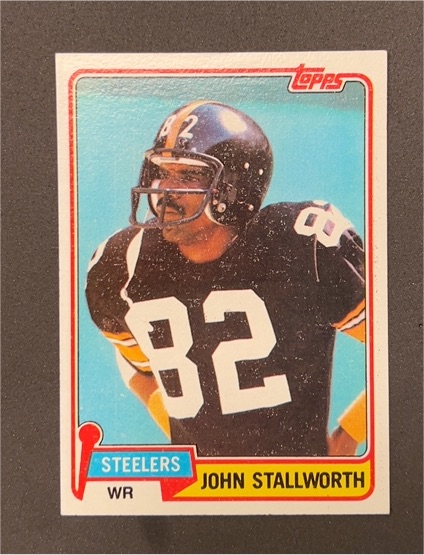 1981 Topps #476 John Stallworth — front