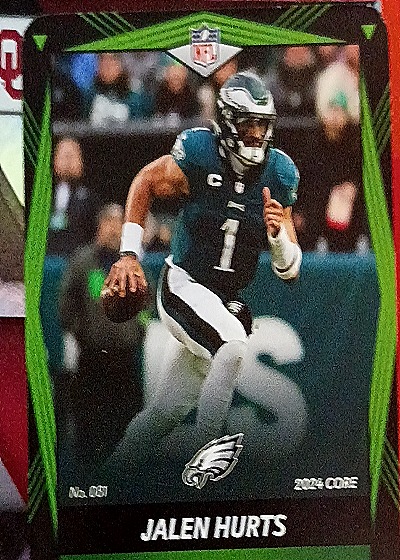 2024 Mattel Core Uno Elite #081 Jalen Hurts — front