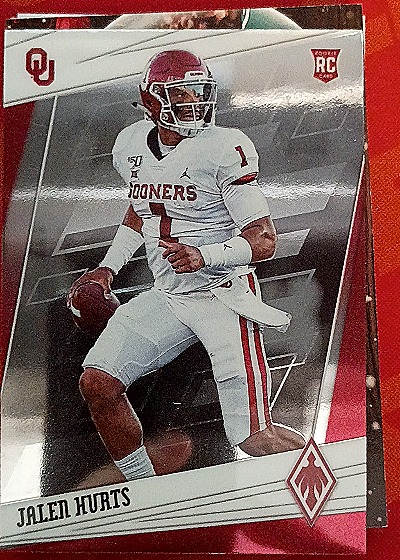 2020 Panini Chronicles Draft Picks Phoenix #14 Jalen Hurts — front