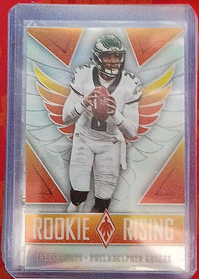2020 Panini Phoenix Rookie Rising #RR5 Jalen Hurts — front