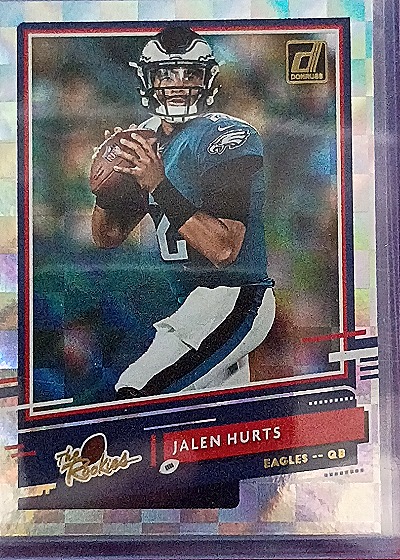 2020 Donruss The Rookies #TR-JAH Jalen Hurts — front