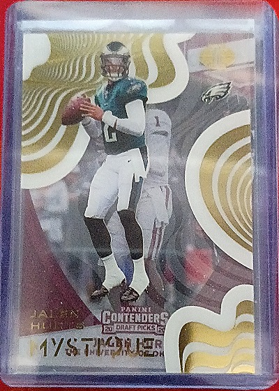 2020 Panini Illusions Mystique #MY16 Jalen Hurts — front